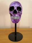 Purple Rose - Desk top Helmet stand