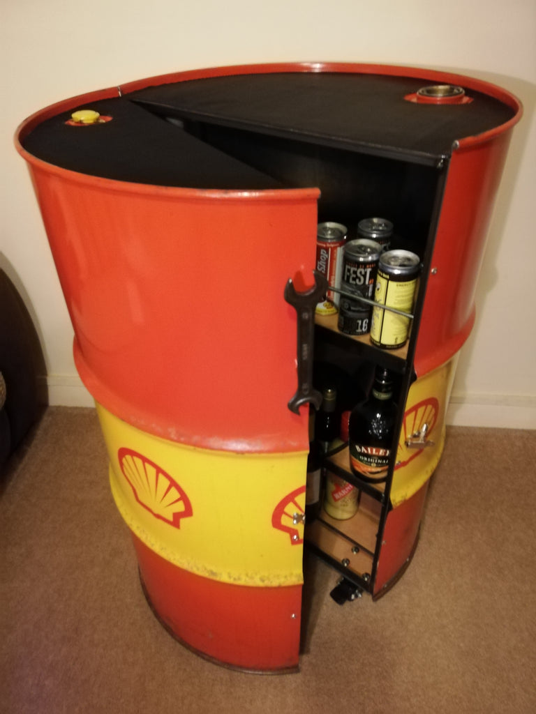 Duum Bar Shell - Oil drum Bar – Ginger Garage Products